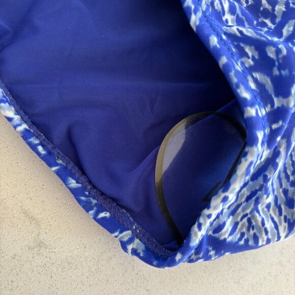 Vix Blue & White Bikini Bottoms - Size XS - NWT - Picture 3 of 7